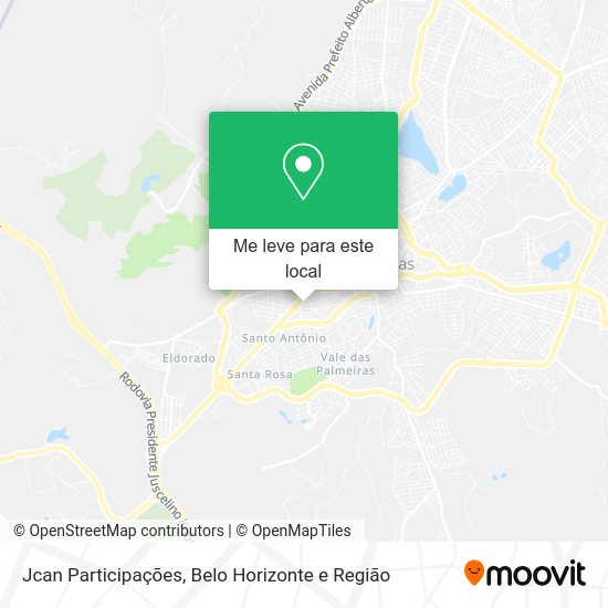 Jcan Participações mapa