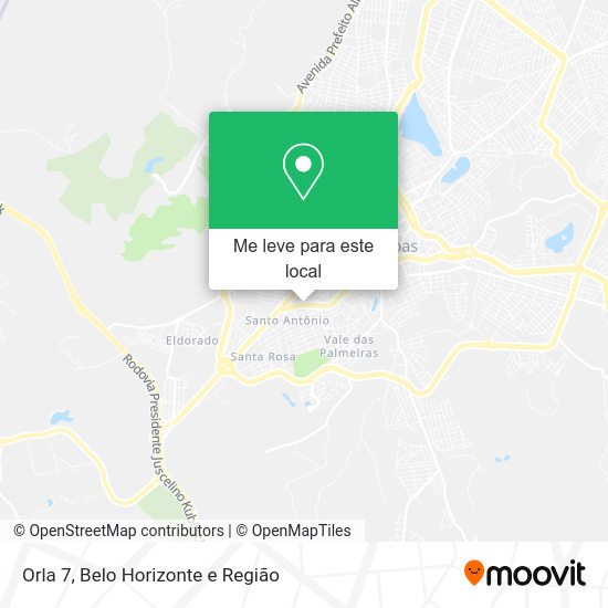 Orla 7 mapa
