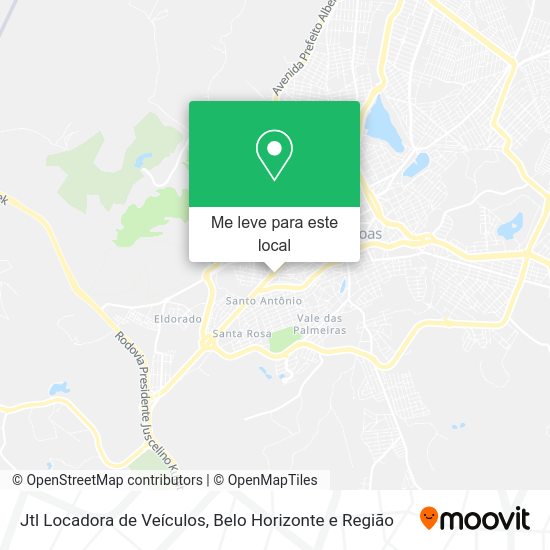 Jtl Locadora de Veículos mapa