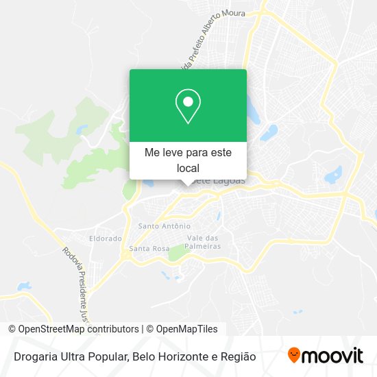 Drogaria Ultra Popular mapa