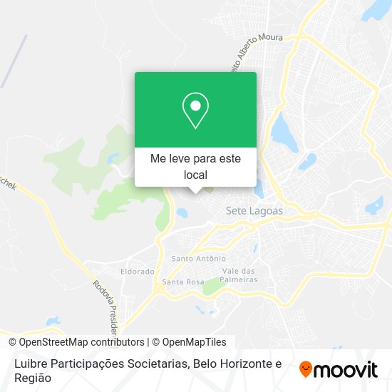 Luibre Participações Societarias mapa