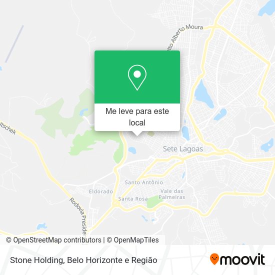 Stone Holding mapa