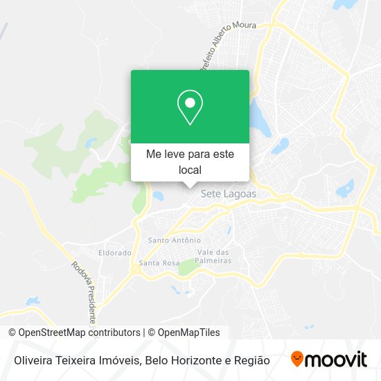 Oliveira Teixeira Imóveis mapa