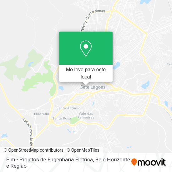 Ejm - Projetos de Engenharia Elétrica mapa