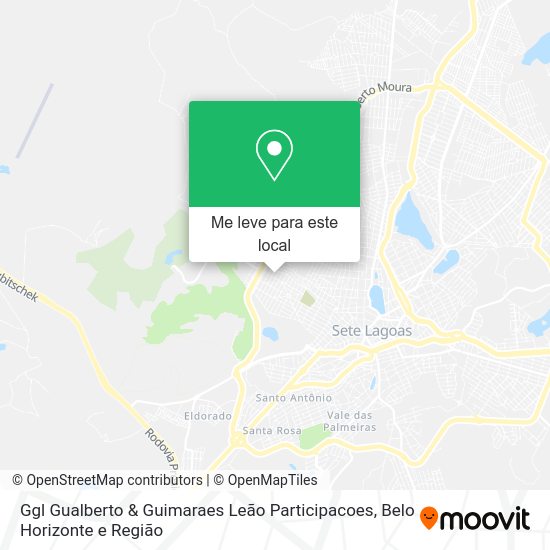 Ggl Gualberto & Guimaraes Leão Participacoes mapa