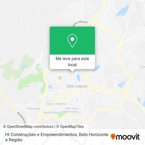 Hl Construções e Empreendimentos mapa