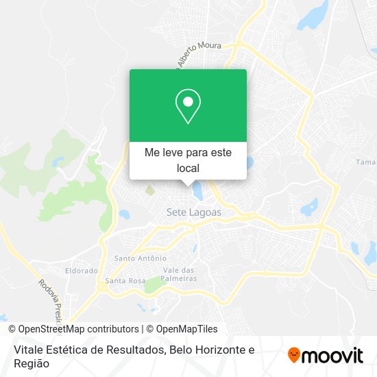 Vitale Estética de Resultados mapa