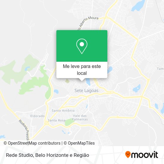 Rede Studio mapa
