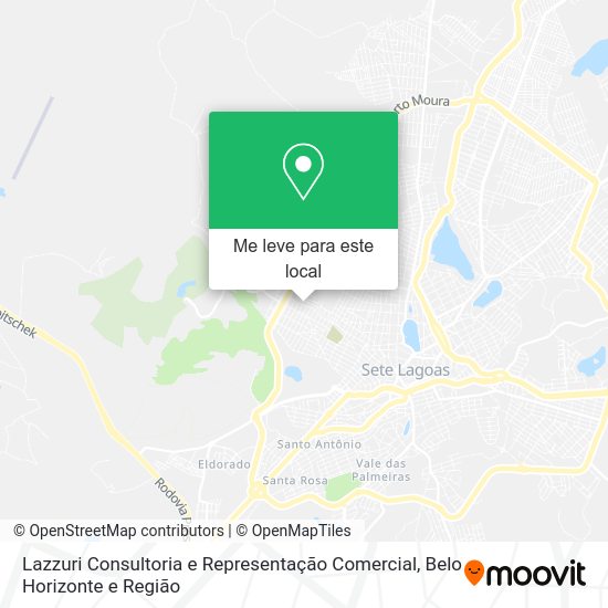 Lazzuri Consultoria e Representação Comercial mapa