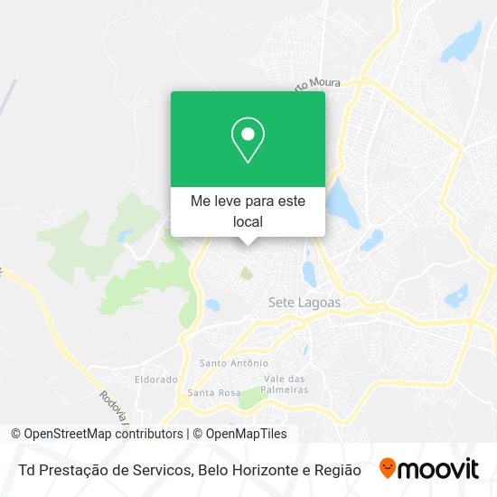 Td Prestação de Servicos mapa