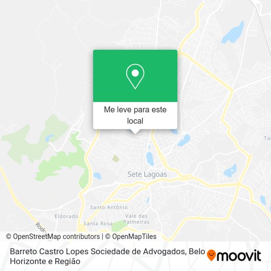 Barreto Castro Lopes Sociedade de Advogados mapa