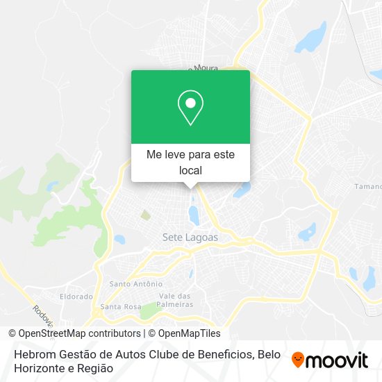 Hebrom Gestão de Autos Clube de Beneficios mapa