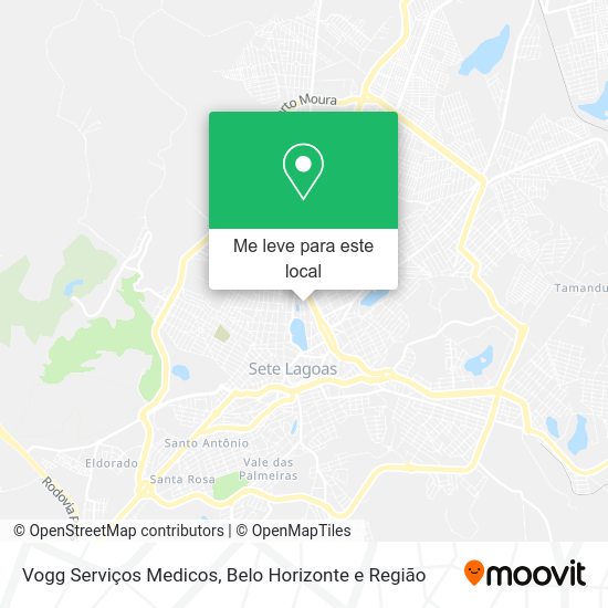 Vogg Serviços Medicos mapa