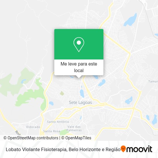 Lobato Violante Físioterapia mapa