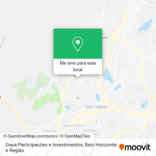 Gepa Participações e Investimentos mapa