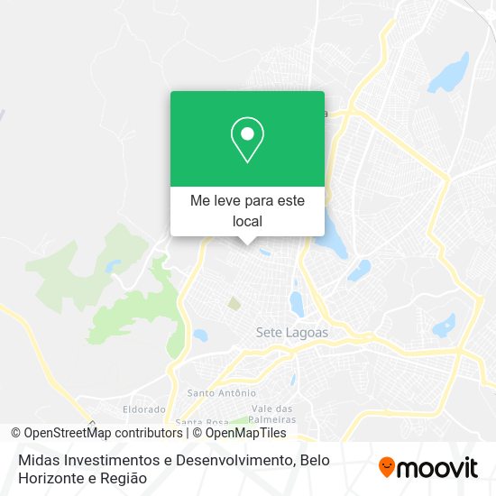 Midas Investimentos e Desenvolvimento mapa