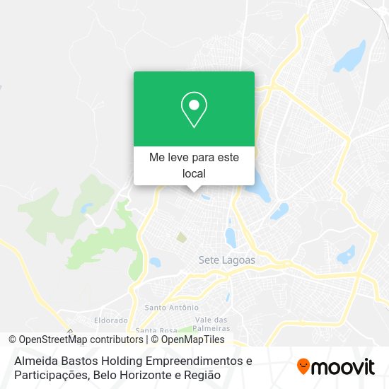 Almeida Bastos Holding Empreendimentos e Participações mapa