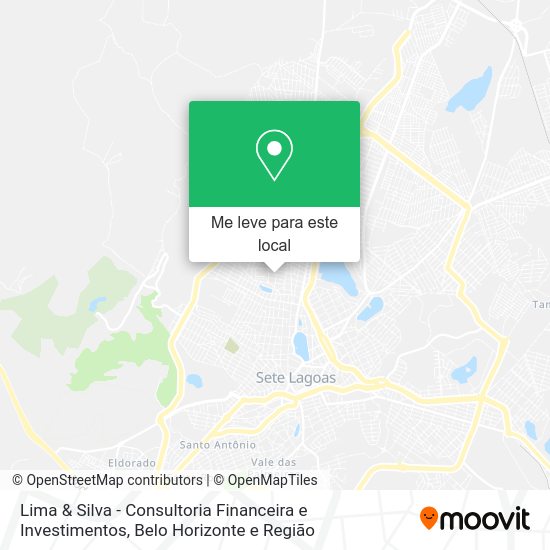 Lima & Silva - Consultoria Financeira e Investimentos mapa