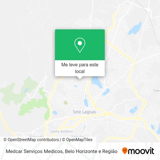 Medcar Serviços Medicos mapa
