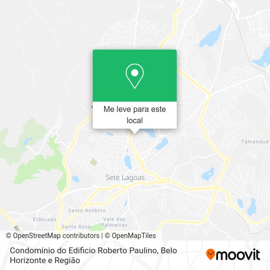 Condomínio do Edificio Roberto Paulino mapa