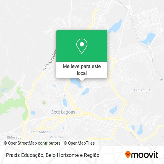 Praxis Educação mapa