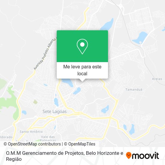 O.M.M Gerenciamento de Projetos mapa