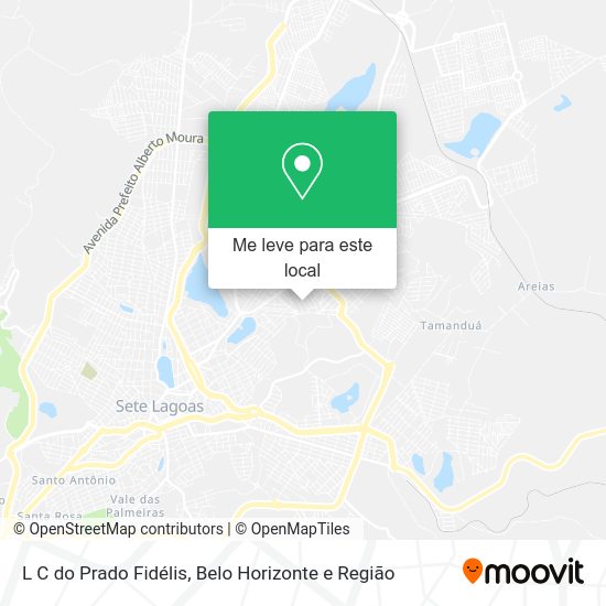 L C do Prado Fidélis mapa