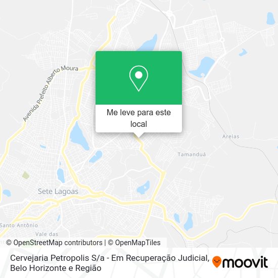 Cervejaria Petropolis S / a - Em Recuperação Judicial mapa