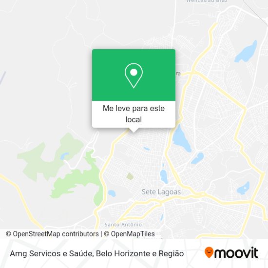 Amg Servicos e Saúde mapa