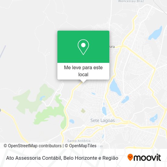Ato Assessoria Contábil mapa