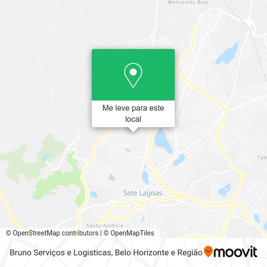 Bruno Serviços e Logisticas mapa