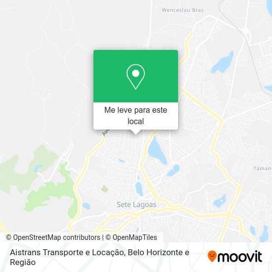 Aistrans Transporte e Locação mapa