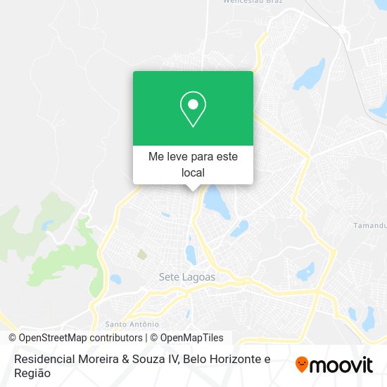 Residencial Moreira & Souza IV mapa