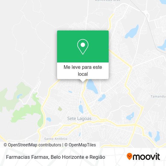 Farmacias Farmax mapa