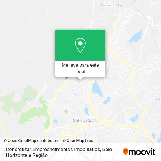 Concretizar Empreendimentos Imobiliários mapa