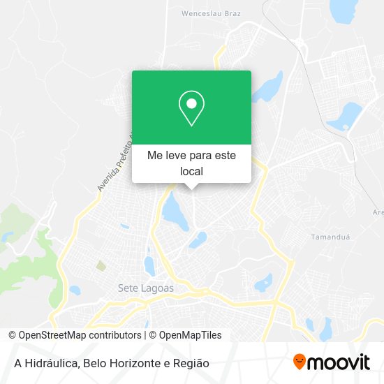 A Hidráulica mapa