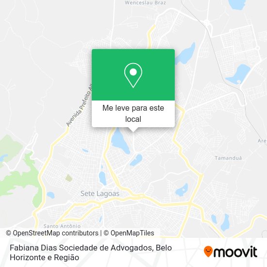 Fabiana Dias Sociedade de Advogados mapa