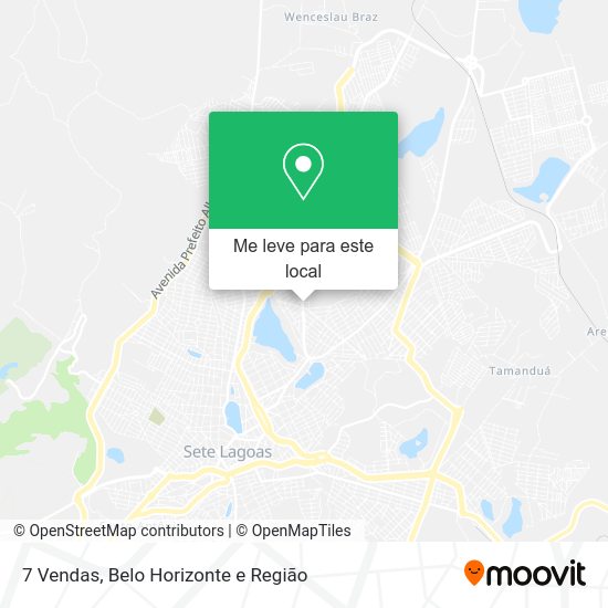 7 Vendas mapa