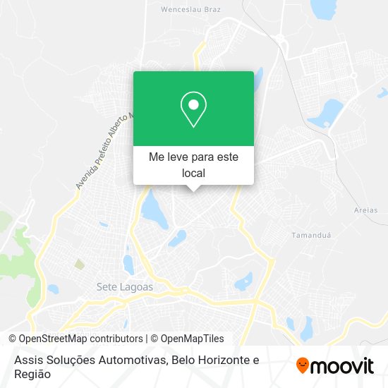 Assis Soluções Automotivas mapa