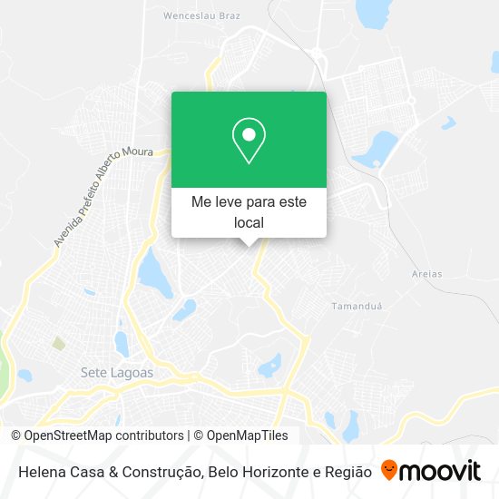 Helena Casa & Construção mapa