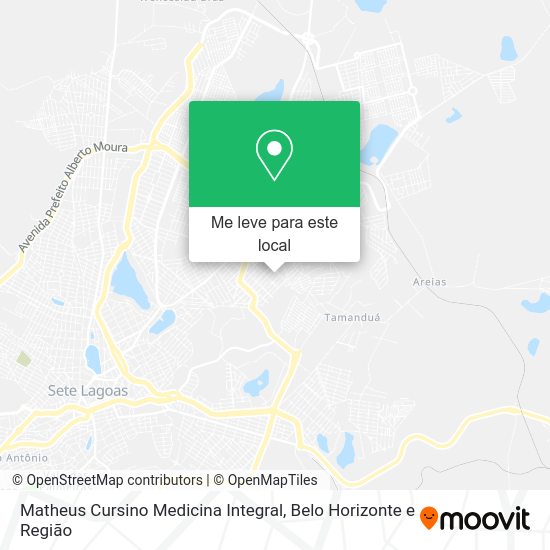 Matheus Cursino Medicina Integral mapa