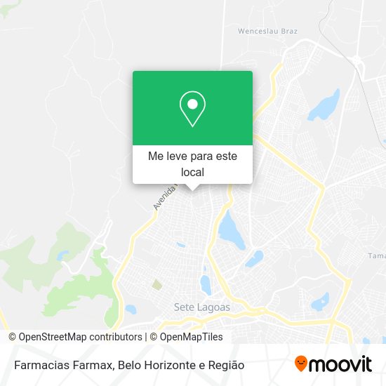 Farmacias Farmax mapa