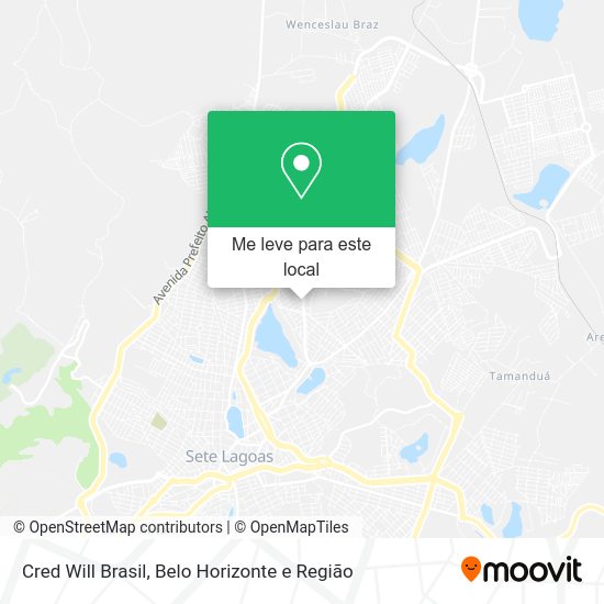 Cred Will Brasil mapa
