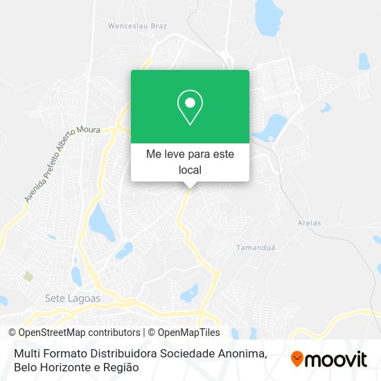 Multi Formato Distribuidora Sociedade Anonima mapa