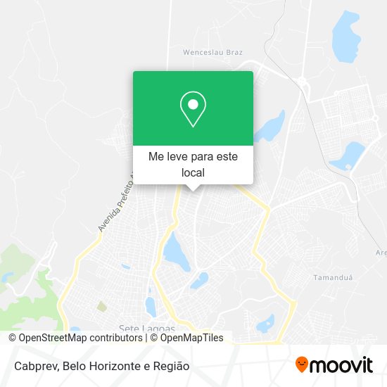 Cabprev mapa