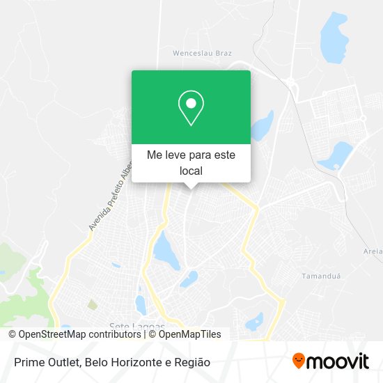Prime Outlet mapa