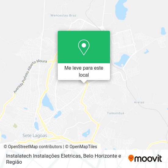 Instalatech Instalações Eletricas mapa