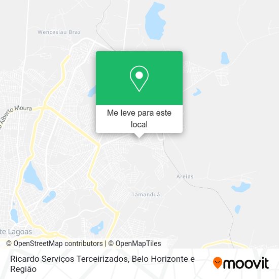 Ricardo Serviços Terceirizados mapa
