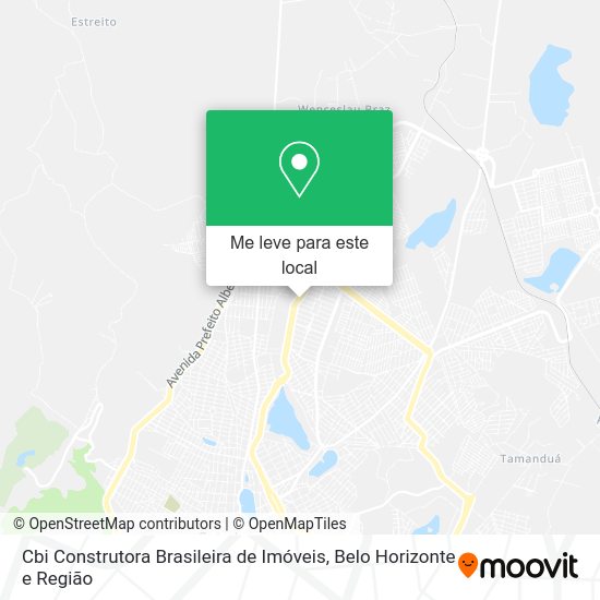 Cbi Construtora Brasileira de Imóveis mapa