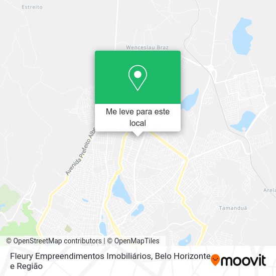 Fleury Empreendimentos Imobiliários mapa